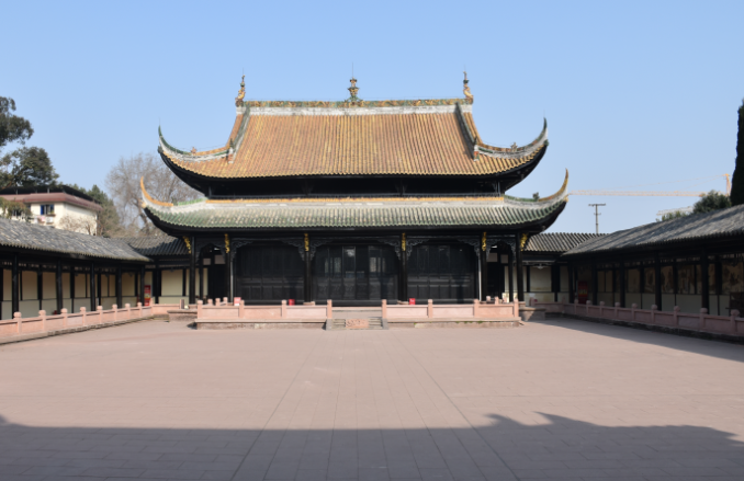 wu temple武庙企鹅号文化青白江