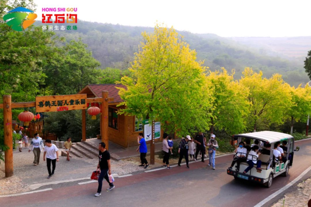 五一假期哪里游,首选花海红石沟,门票免费送啦!