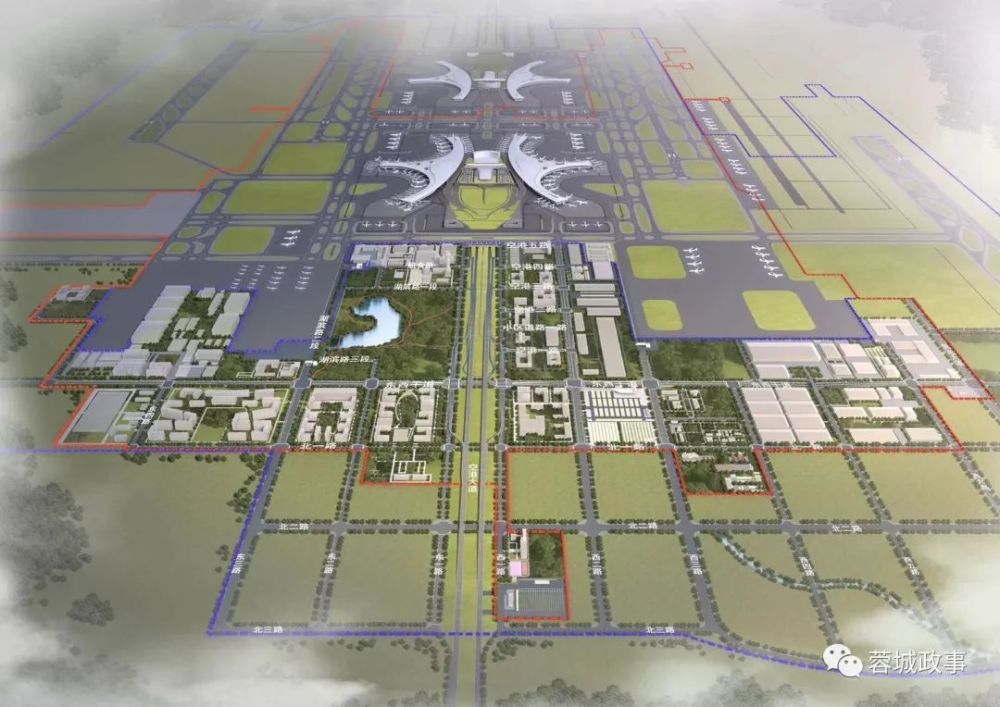 成都天府国际机场配套市政工程竣工!