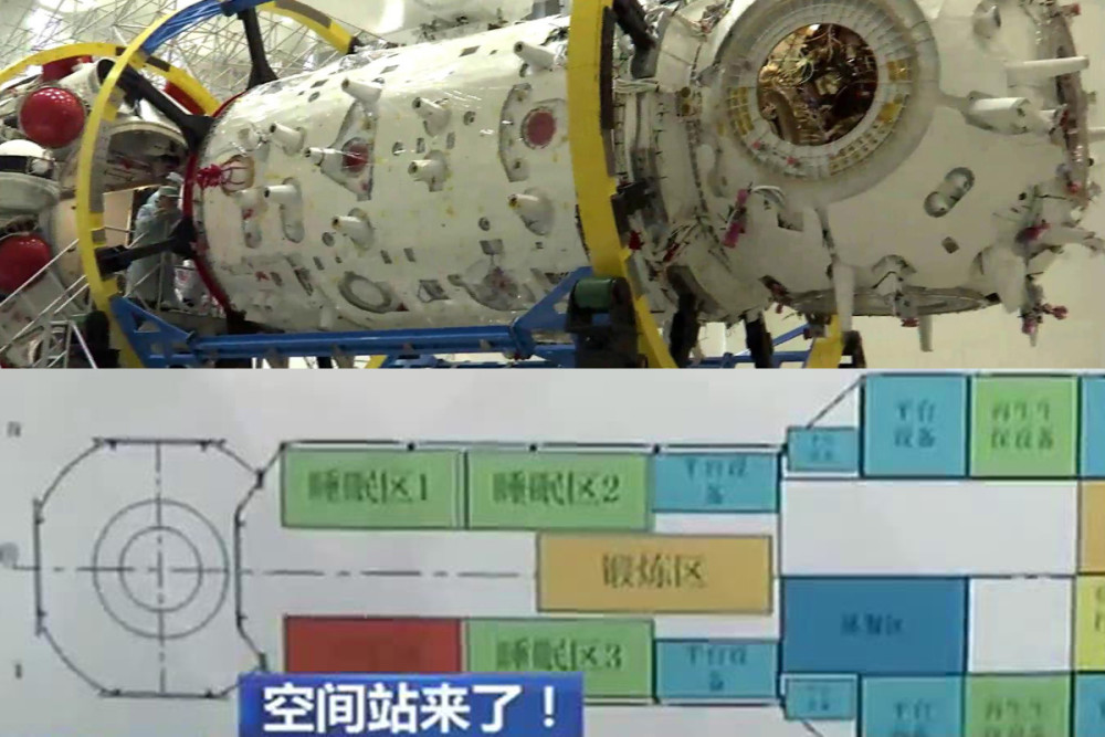 天宫空间站首战告捷!核心舱成功进入预定轨道,历史另起一行书写