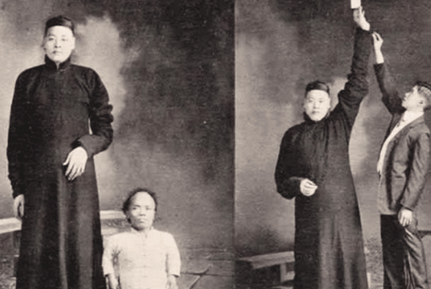 清朝巨人詹世钗:身高3米19,娶英国老婆生下3子,后人现状怎样?