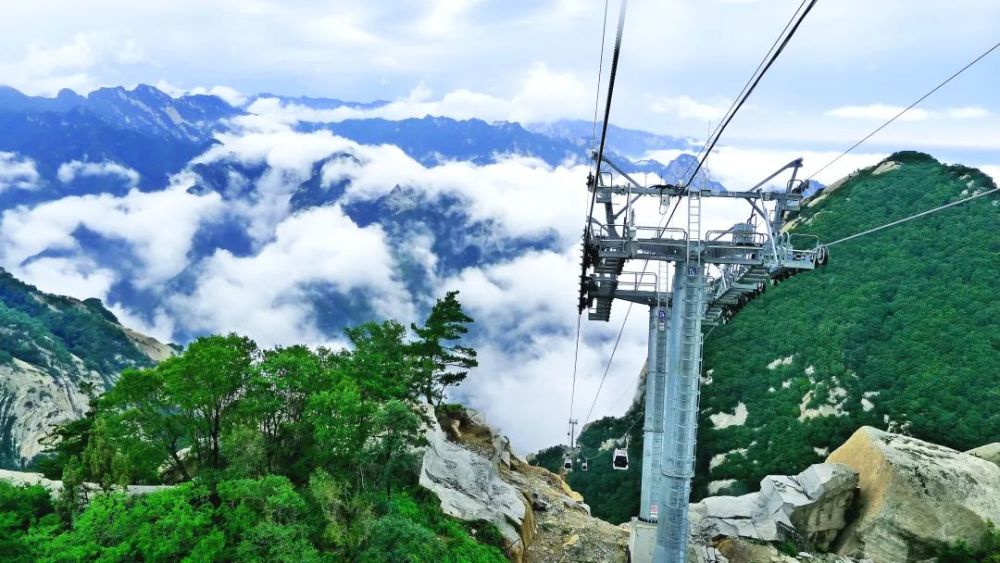 五一您休享度假华山西峰索道各类精彩演出等您来