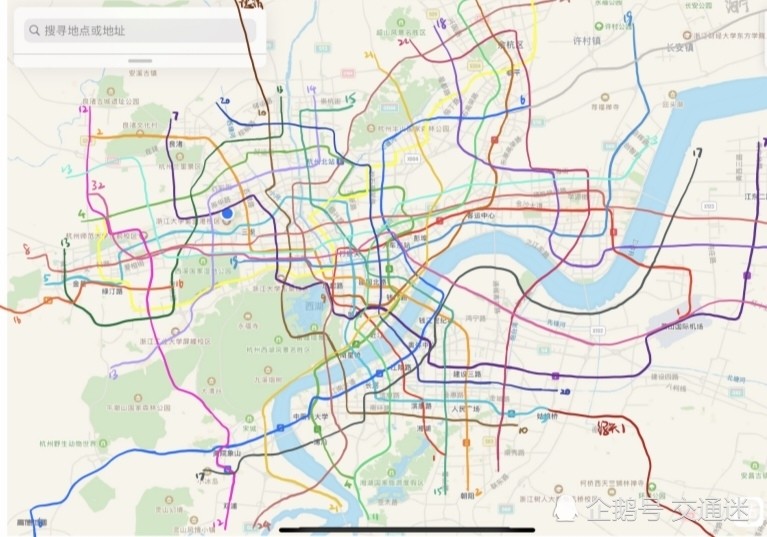 杭州地铁如此规划就比较完美了_腾讯新闻