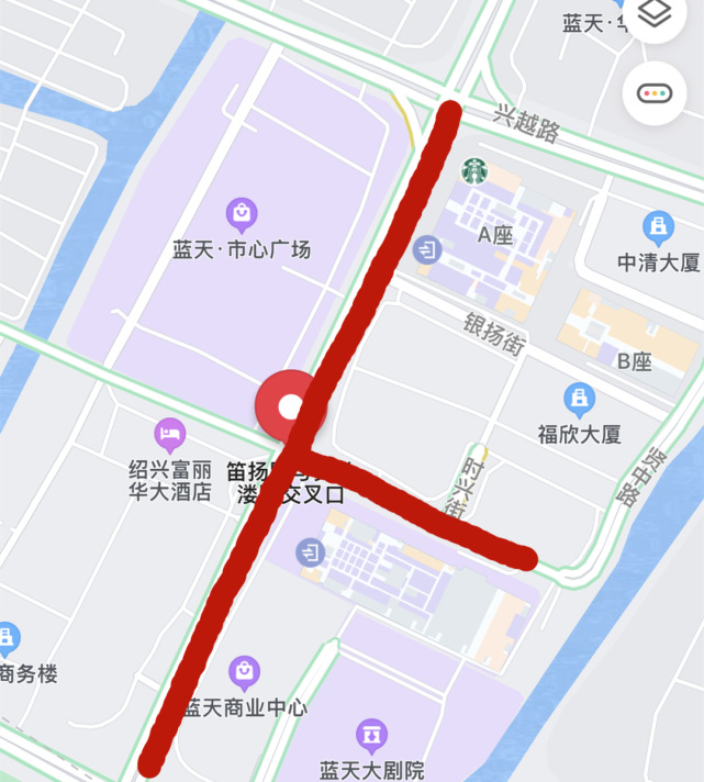 预计拥堵路段:兴越路与笛扬路口,笛扬路与黄社溇路口,以及周边笛扬路