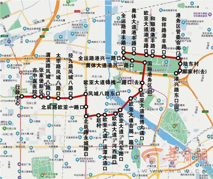 路线看过来!西安15条全运公交线路全部开通