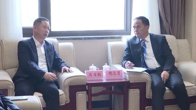 胡志勇会见三一重能公司,中车株洲所客商