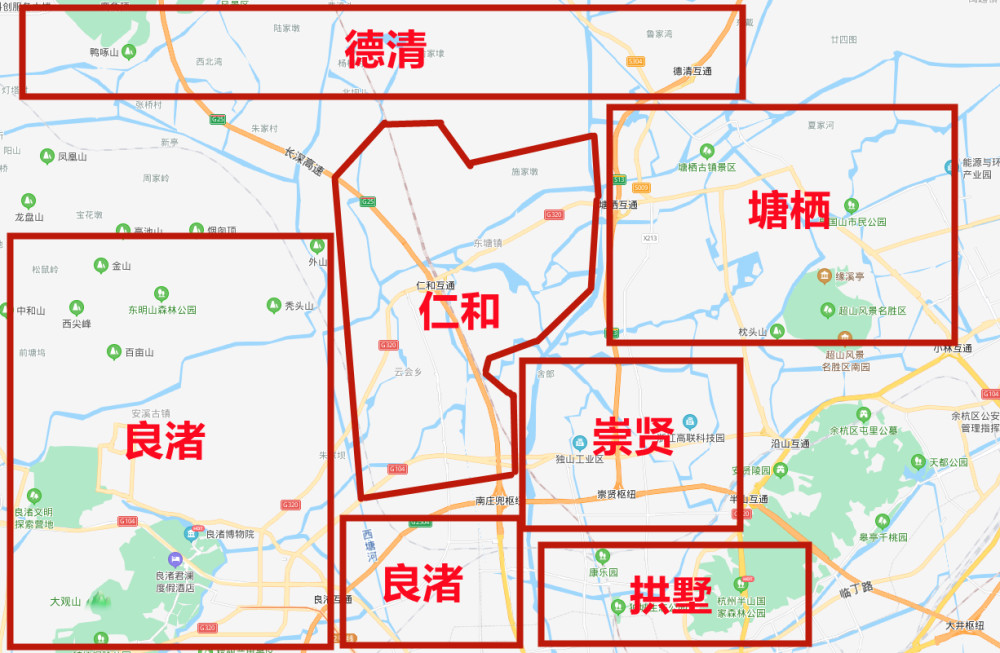 余杭区仁和街道四面八方唯南是生门请日日高呼大哥棒棒棒