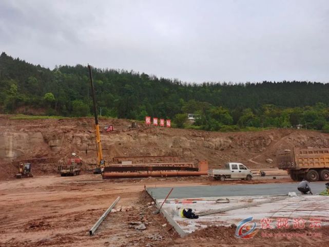 汉巴南铁路仪陇车站示意图,规划图来啦