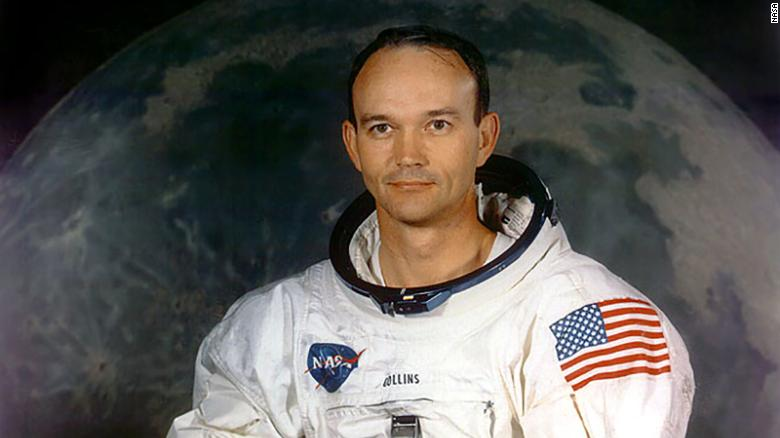 美国宇航局宇航员迈克尔·柯林斯(michael collins)是阿波罗11号登月