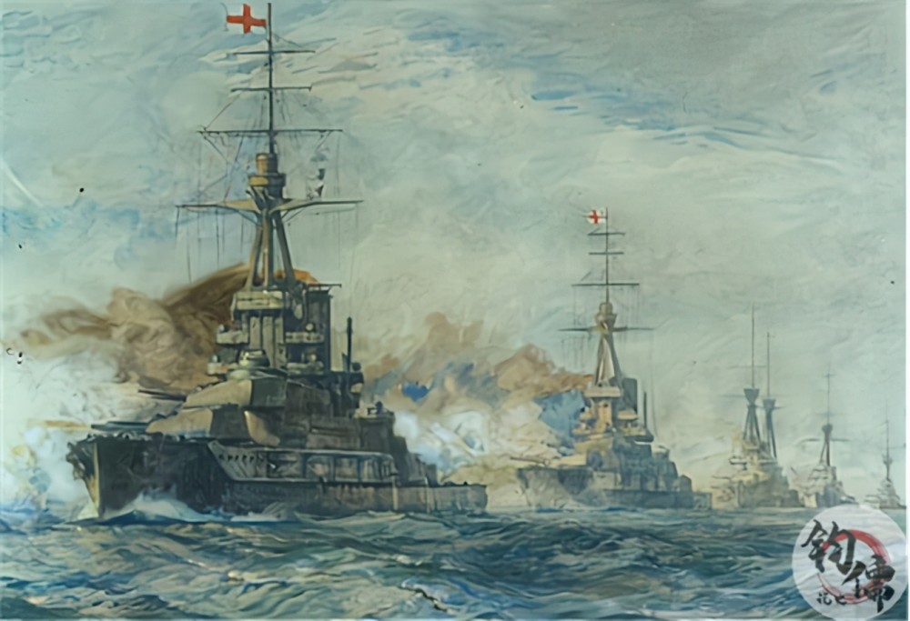 在一战的海上战场,英国的舰队占据着绝对优势.