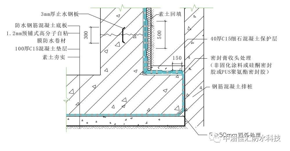 技术贴新型高分子自粘胶膜防水卷材在底板防水工程中的应用