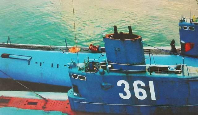 2003年的中国361潜艇遇难事件 2003年4月26日,一艘威海渔船经过渤海