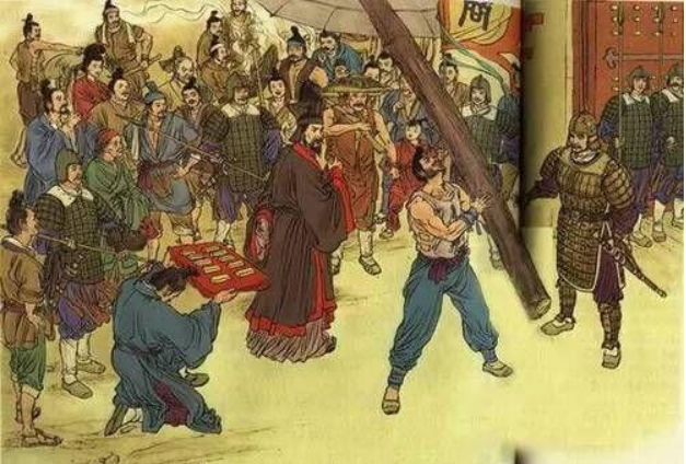 太师黥面太傅劓鼻变法孤臣商鞅有无脱身之计