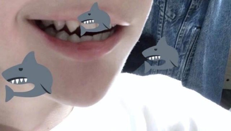 其实,看下鲨鱼的牙齿结构就能理解了,鲨鱼有着层层叠叠的五六排牙齿