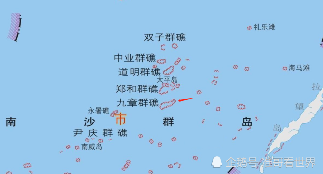 牛轭礁位于我国南沙群岛第五列群礁九章群礁的东北角,是九章群礁中礁