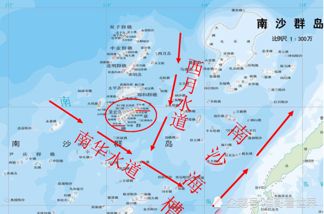 牛轭礁不仅是天然避风良港还紧邻重要水道地理价值更大