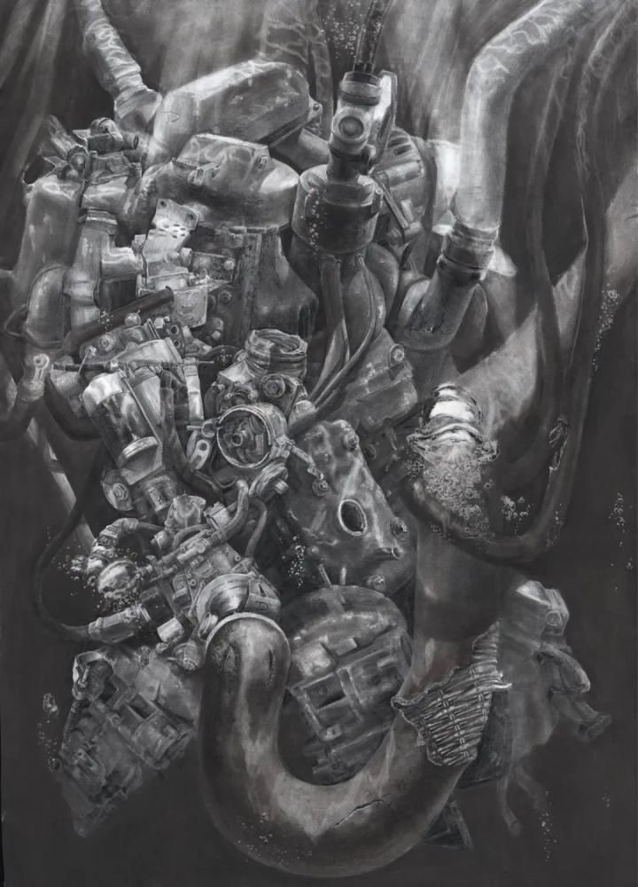 你一定没见过这样的作品,中央美术学院设计学院素描作品欣赏