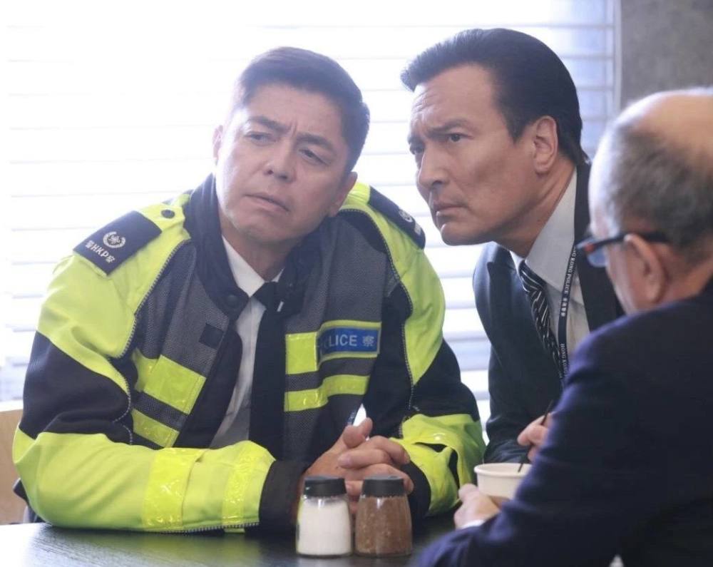 tvb《伙计办大事》集齐多位"御用警察,杨明居然演了11次?