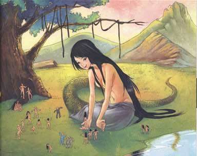而"女娲补天"的传说也是有现实参照的.