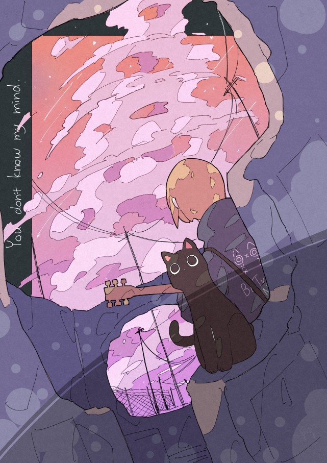 二次元插画欣赏丨画师:haる
