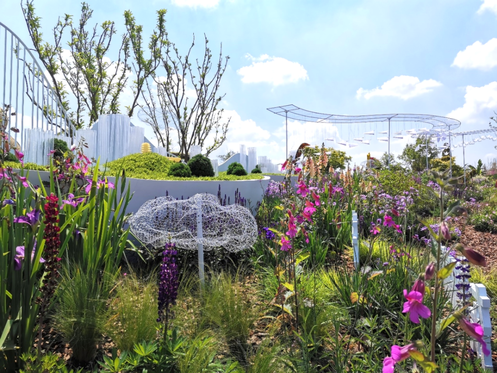 五一节花漾蓉城中建西南院景观作品在成都花展中喜获大奖