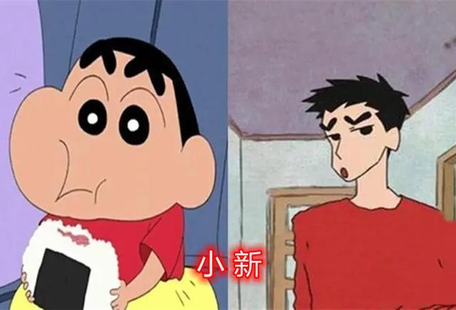 《蜡笔小新》成长后的样子,正男一事无成,同人小新真的很帅气