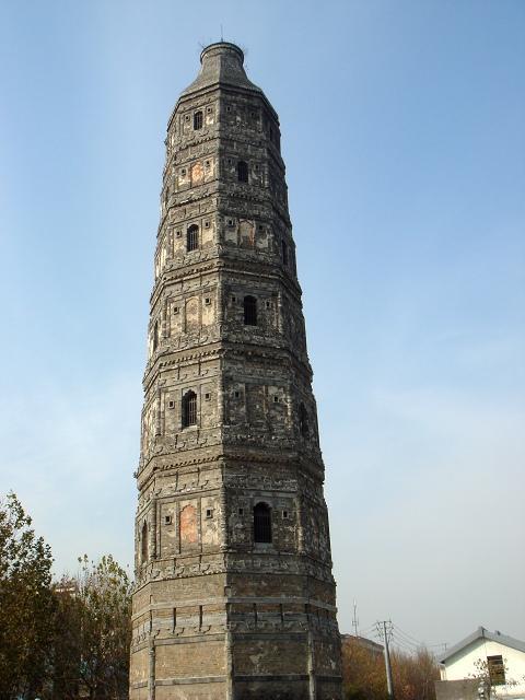 集宗教,文风,导航多功能于一体的古建筑,江苏省仪征市天宁寺塔