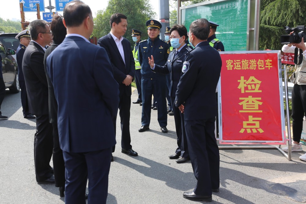 市交通运输局党组书记,局长李清华督导检查 交通运输综合执法工作