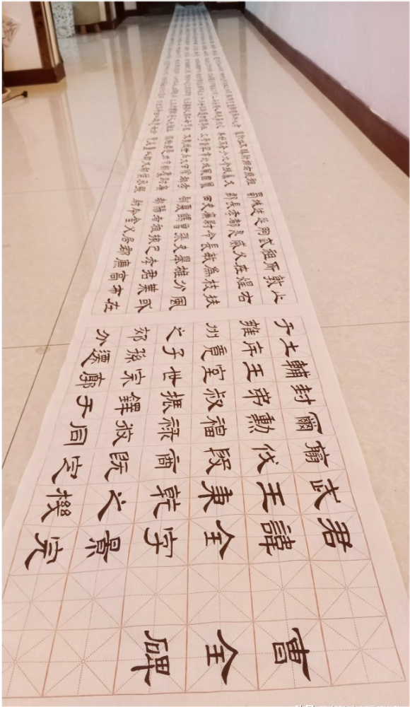 "书法神童"张晓博秀书法,柳楷精到,欧楷险绝,魏碑方劲,佩服