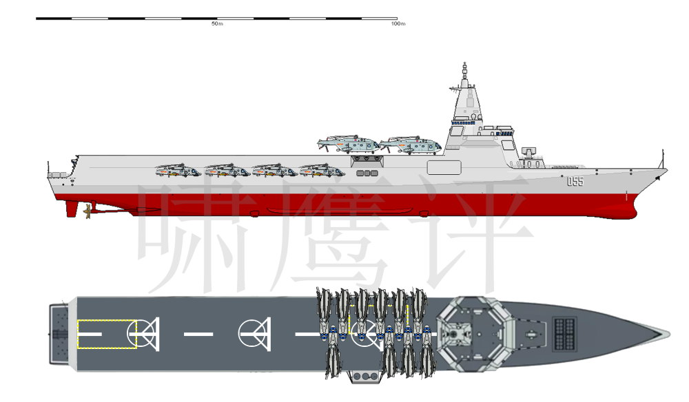 架空:专注反潜战,南海黑鱼捕捞专业户,055q型直升机驱逐舰