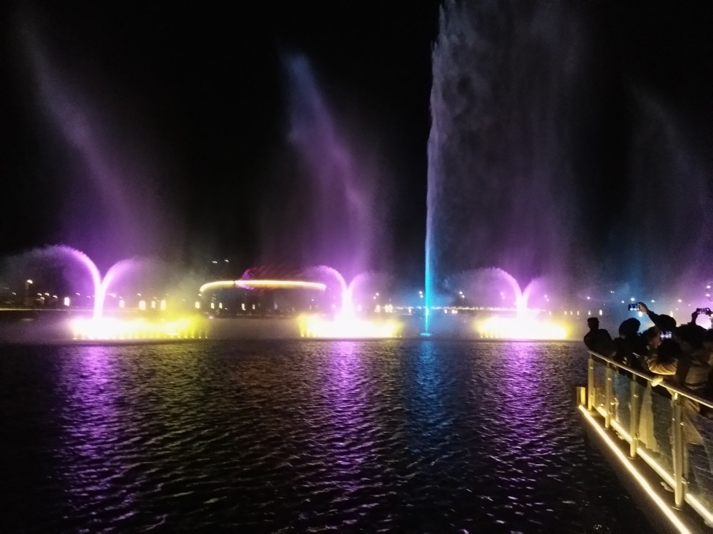 海门网红景点:海门音乐喷泉美图欣赏