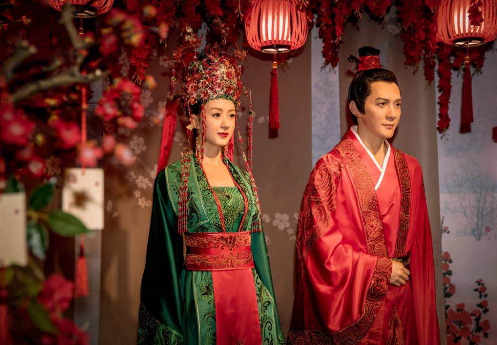 赵丽颖冯绍峰复合无望两人定情之作知否蜡像被彻底分开离婚后再次见面