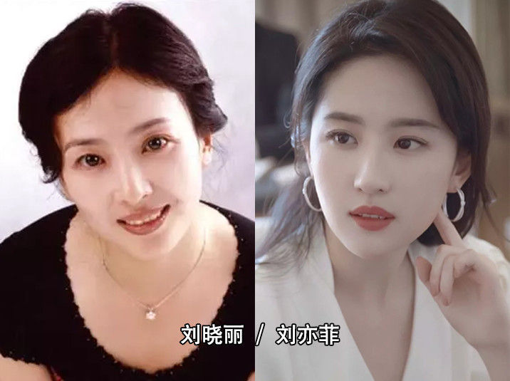娱乐圈母女明星谁更美?看到刘亦菲才知道基因的强大