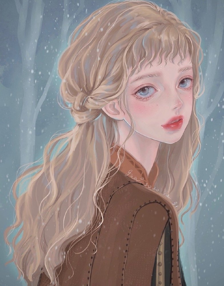 手绘梦幻女生头像 仙气满满