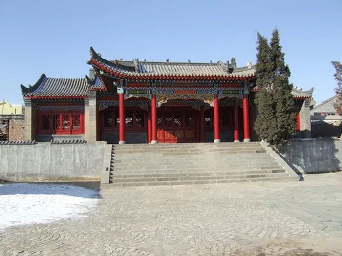 包头古迹东河区财神庙