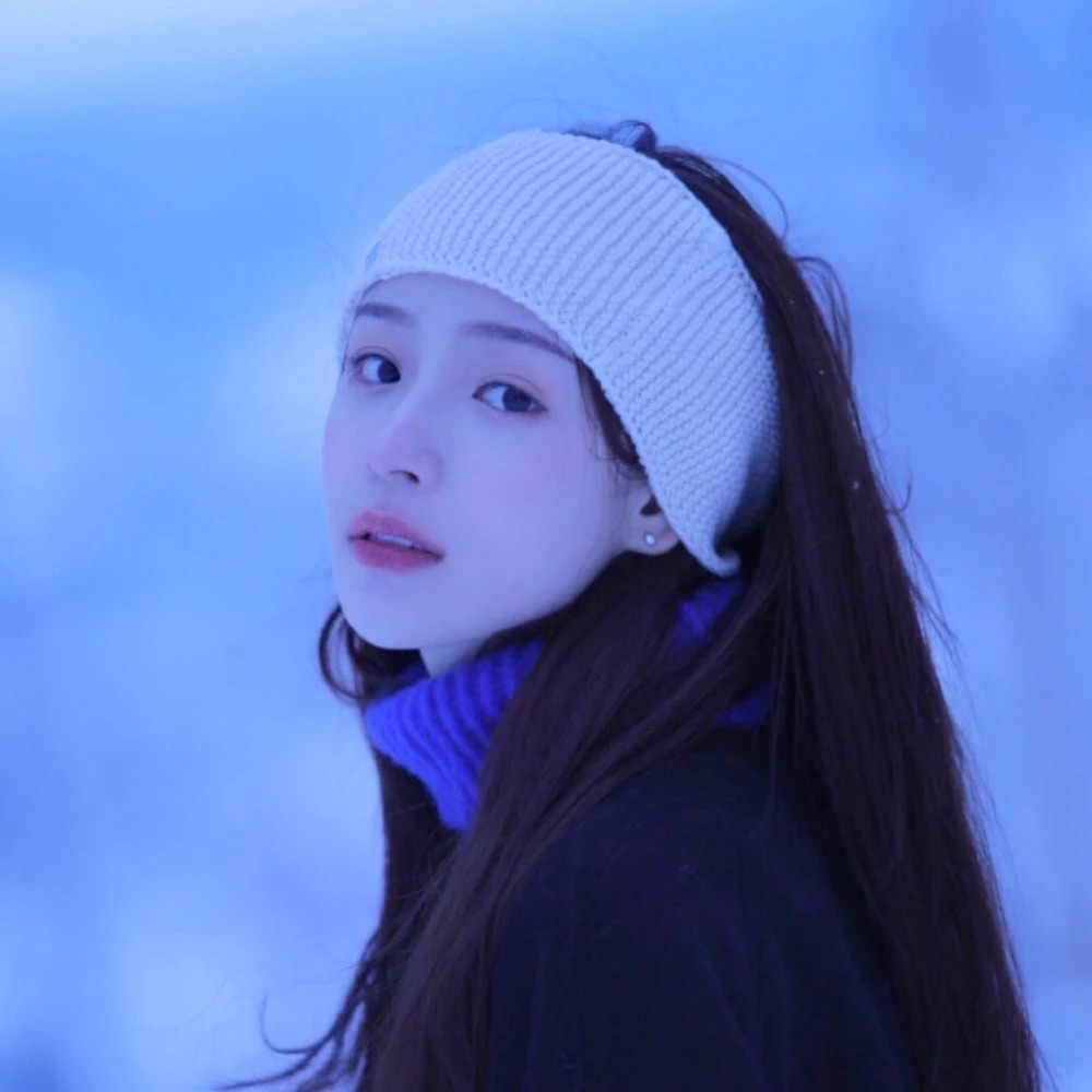 冷色系女头像