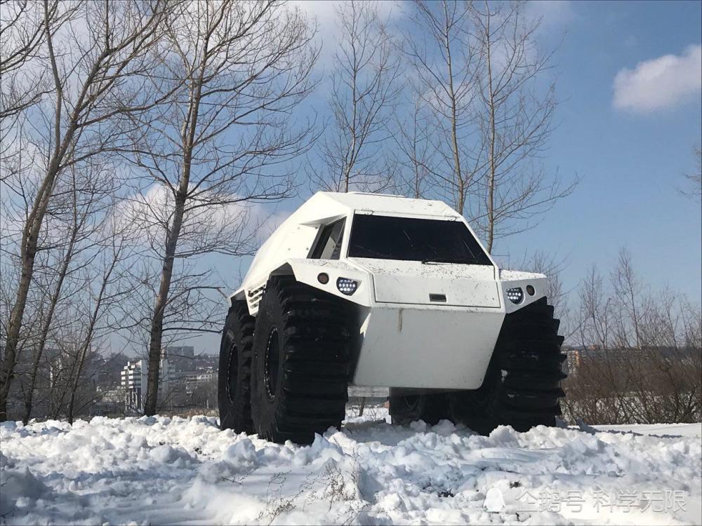 你知道吗?sherp atv "thor"全地形两栖越野车,颜值真的很高