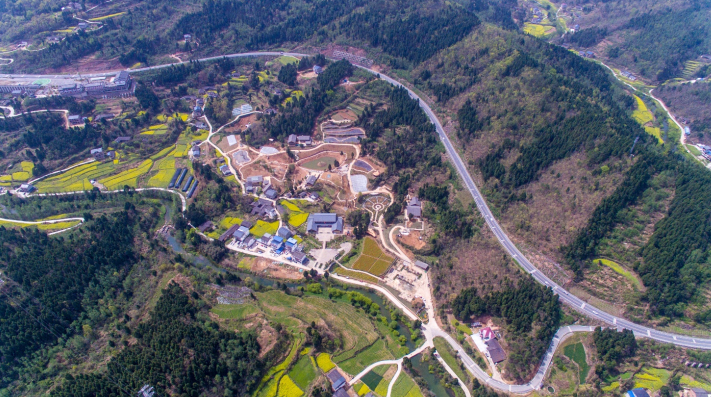 四川剑门关双旗美村