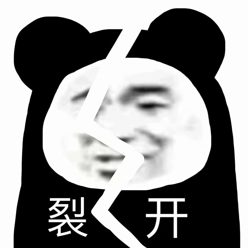 熊猫头沙雕表情包|我的微笑百度搜不到