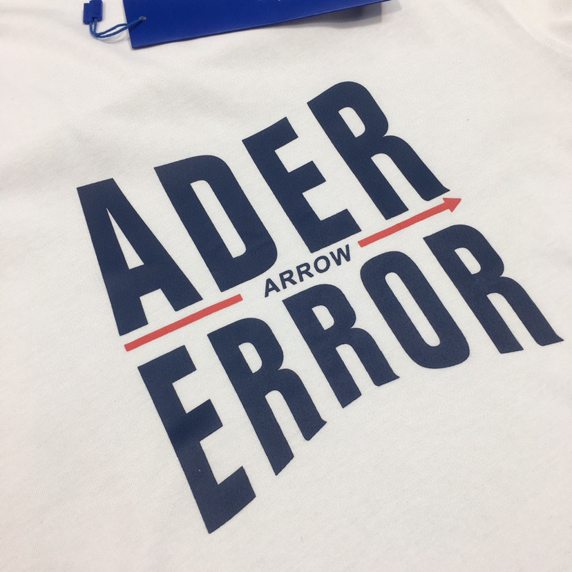 2021春夏新品"ader error"arc logo 字母短袖t恤