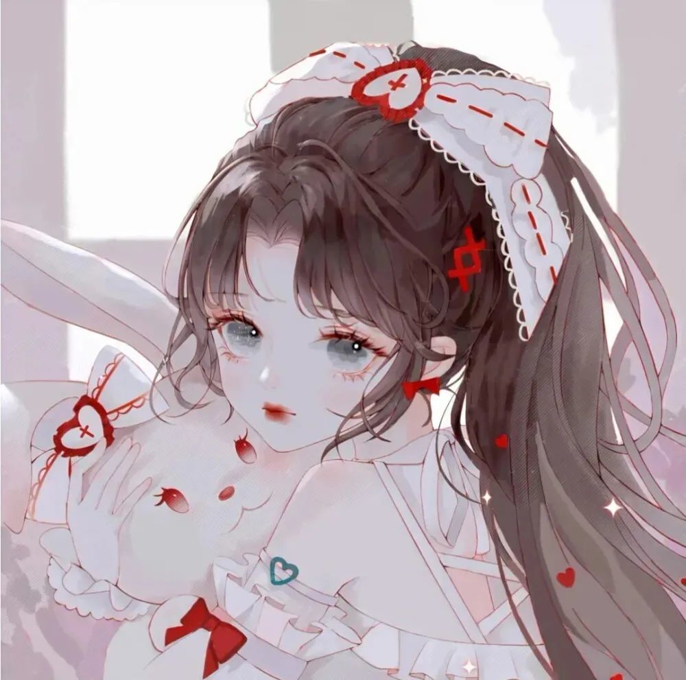 画风绝美动漫女生头像