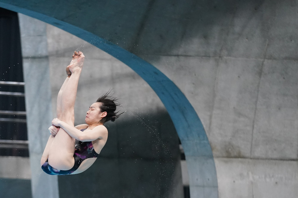 (体育)跳水——世界杯:昌雅妮晋级女子单人三米板半决赛