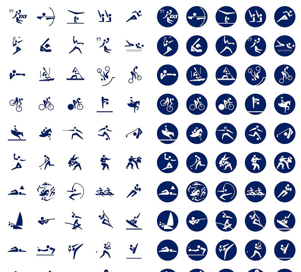 由东京奥运会项目图标看日本设计精神