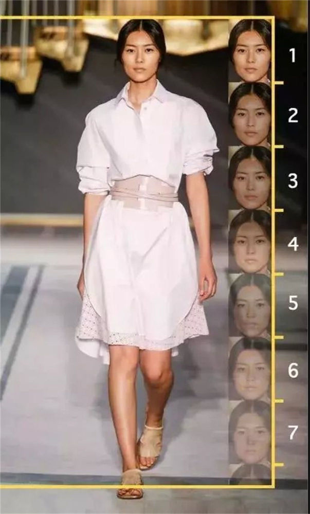 但现实中极难找到8头身的人,少数模特能有7.5或接近8头.