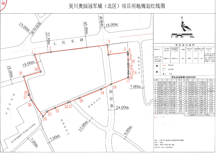 7亩!奥园冠军城(北区)规划红线图曝光!