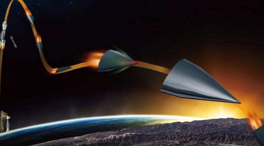 与传统洲际导弹不同,先锋导弹其实是一款高超音速武器,虽然洲际导弹