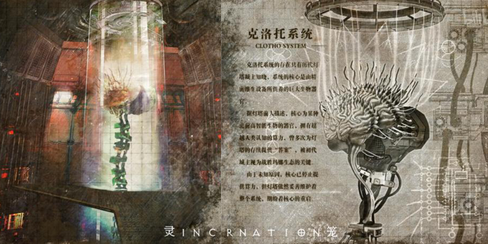 灵笼灯塔的核心居然是一颗活的生物大脑,还可以预测未来!