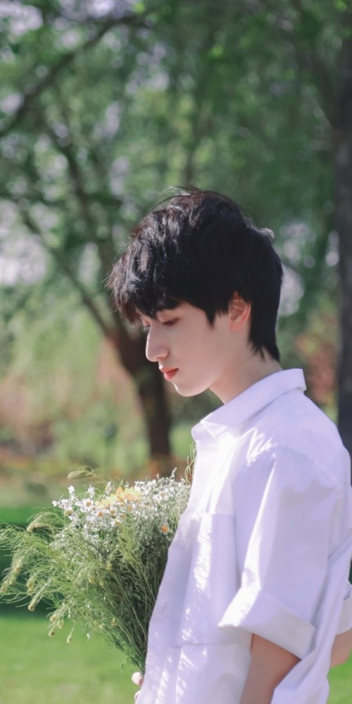严浩翔壁纸春风不解风情吹动少年的心