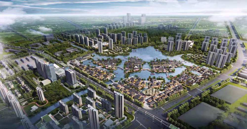 以上述名城为榜样,地处东海之滨,杭州湾南岸的宁波杭州湾新区也在谋划