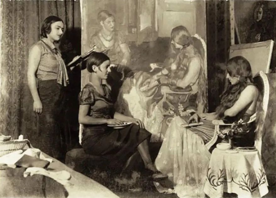 印度传奇美女画家,28岁早逝,作品惊艳世人